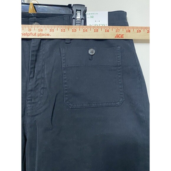 J.Crew Sailor slim wide-leg chino pant New Size 32 - Picture 11 of 12